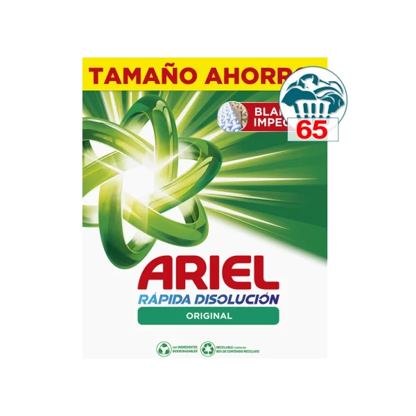 Maleta Ariel Detergente Regular 65 C