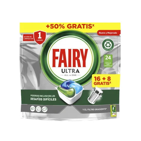 Fairy Ultra Pastillas 16+8