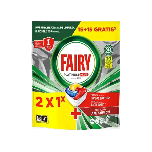 Fairy Platinum Plus Limon 15+15 - Imagen 2