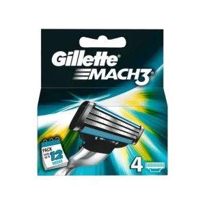 Cargador Gillette Mach-3 4 Und.