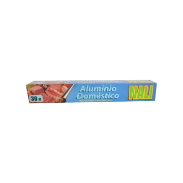 Papel de Aluminio Domestico 30 M Nali