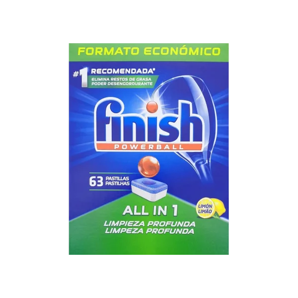 Finish Lavavajillas powerball Limon 63 und